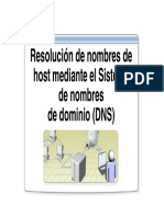 Resolución de Nombres de Host Mediante El Sistema de Nombres de Dominio (DNS) de Dominio (DNS)