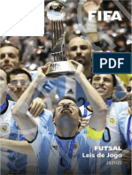 Leis de Jogo Futsal 2021-22