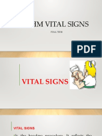 CPHM Vital Signs-Student