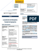 Reproduction Angiospermes