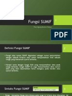 Fungsi SUMIF