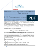 Math 1102-Ch-3-Lecture Note Fourier Series