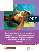 MINSA (2019)_Muerte Materna_Comites de Prevención