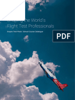 Shaping The World's Flight Test Professionals: Empire Test Pilots' School Course Catalogue