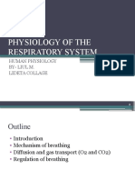 PHYSIOLOGY OF THE RESPIRATORY SYSTEM