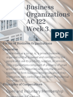 Chapter 3 Consolidated Business Organizations