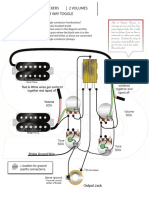 StandardLesPaul 2hum 3WayToggle 2vol 2tone