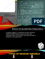 Random Variables #1