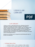 Using Law Library (Legal Methods)