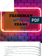 @freshmanexams.AMU.entr. final exam