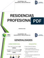 Residencia Profesional Estudiantes