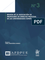 Apdpue: Revista de La Asociación de Profesores de Derecho Procesal de Las Universidades Españolas