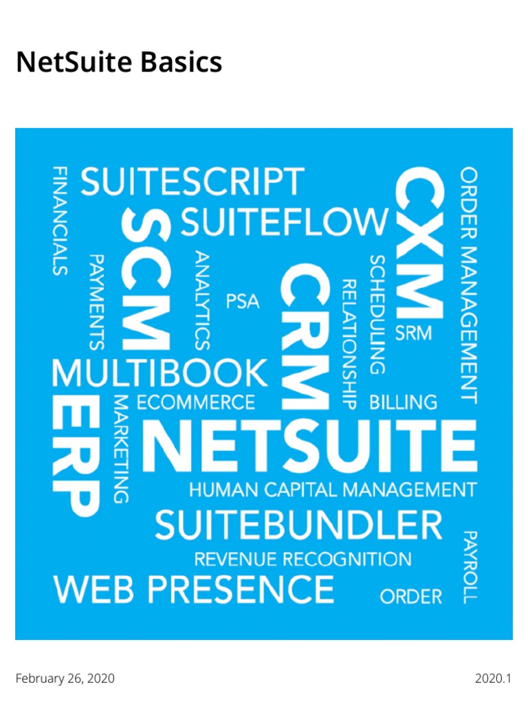 NSBSC NetSuite BasicsGuía Básica de NetSuite150 PDF