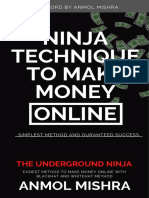 Ninja Techinque To Make Money Online