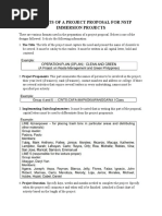 EOI Template for Project Proposals | PDF | Budget | Economies