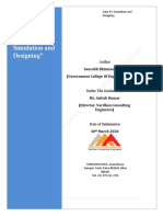 "Solar PV: Simulation and Designing": An Internship Report On