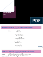 Partial Fraction - 2 - MAA