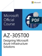 AZ 305 Designing Microsoft Azure Infrastructure Solutions