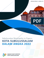 Kota Subulussalam Dalam Angka 2022