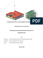 Construção em Aço Leve: Método Prescritivo Adaptado a Portugal