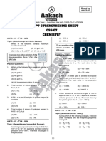 Concept Strengthening Sheet (CSS-07) Based On AIATS-07 (TYM) - Chemistry