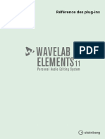 WaveLab Elements 11 Référence Des Plug Ins FR