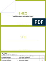 SHEQ February 2022 Operations Feedback Report