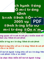 Ke Hoach Hanh Dong BVMT Tinh Binh Dinh Den 2005 Va Dinh Huong 2010