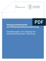 2014 06 DFG Leopoldina Wissenschaftsfreiheit - Verantwortung D