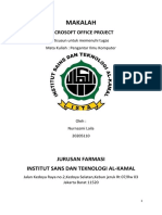 Makalah Softwere Pengolah Proyek