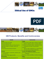 The Ethical Use of Gmos