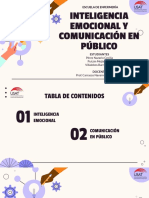 Inteligencia Emocional y Comunicación en Público