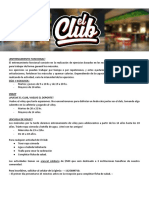 Actividades El Club