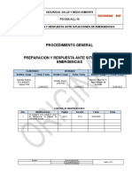 PG-SSA-ALL-14 Procedimiento de Emergencia - Rev 1