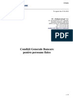 Condiții Generale Persoane Fizice Banca MD