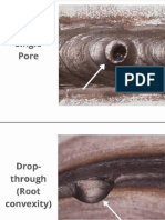 Visual Appearance of Welding Discontinuous