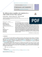 Applied Mathematics and Computation: Guang Zhang, Ruixuan Zhang, M.S., Yubin Yan, PHD