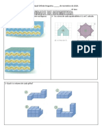 Atividade de Geometria 8º Ano