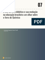 O Uso Do Livro Didático e Sua Evolução Na Educação Brasileira - Um Olhar Sobre o Livro de Química