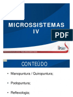 Microssistemas IV: Manopuntura, Podopuntura e Reflexologia