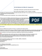 User Guide For The Item Analysis Template © Balajadia 2014: General Directions