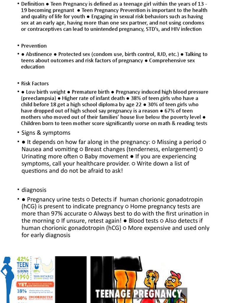 Teen Pregnancy | PDF | Teenage Pregnancy | Adolescence