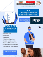 Acompañamiento Clínico Psicosocial