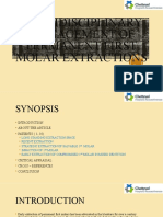 Multidisciplinary Management of Permanent First Molar Extractions