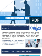 Primeros Contactos Con El Cliente