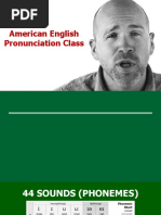 American English Pronunciation Class