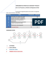 Actividad Microsoft Project