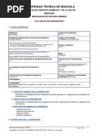 Syllabus Anatomía