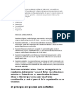 El Proceso Administrativo Es Un Trabajo Estelar Del Trabajador Convertido en Empresario Henri Fayol