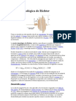 Escala Sismológica de Richter